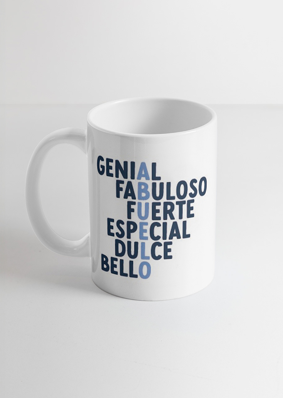 Imagen para Personaliza Taza Diseño ”Acrónimo de Abuelo” - 1
