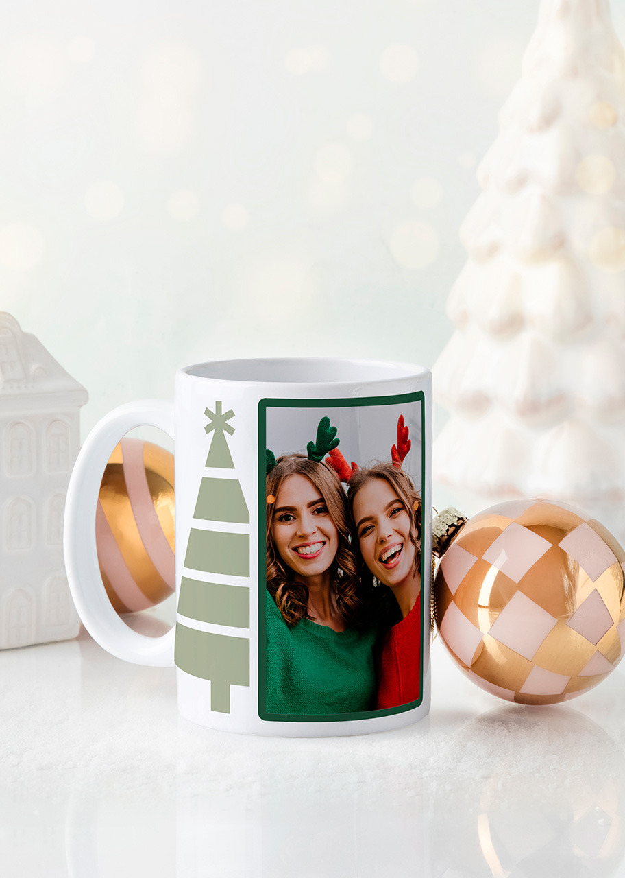 Imagen para Personaliza Taza Diseño "Christmas Neutral" 15oz - 2