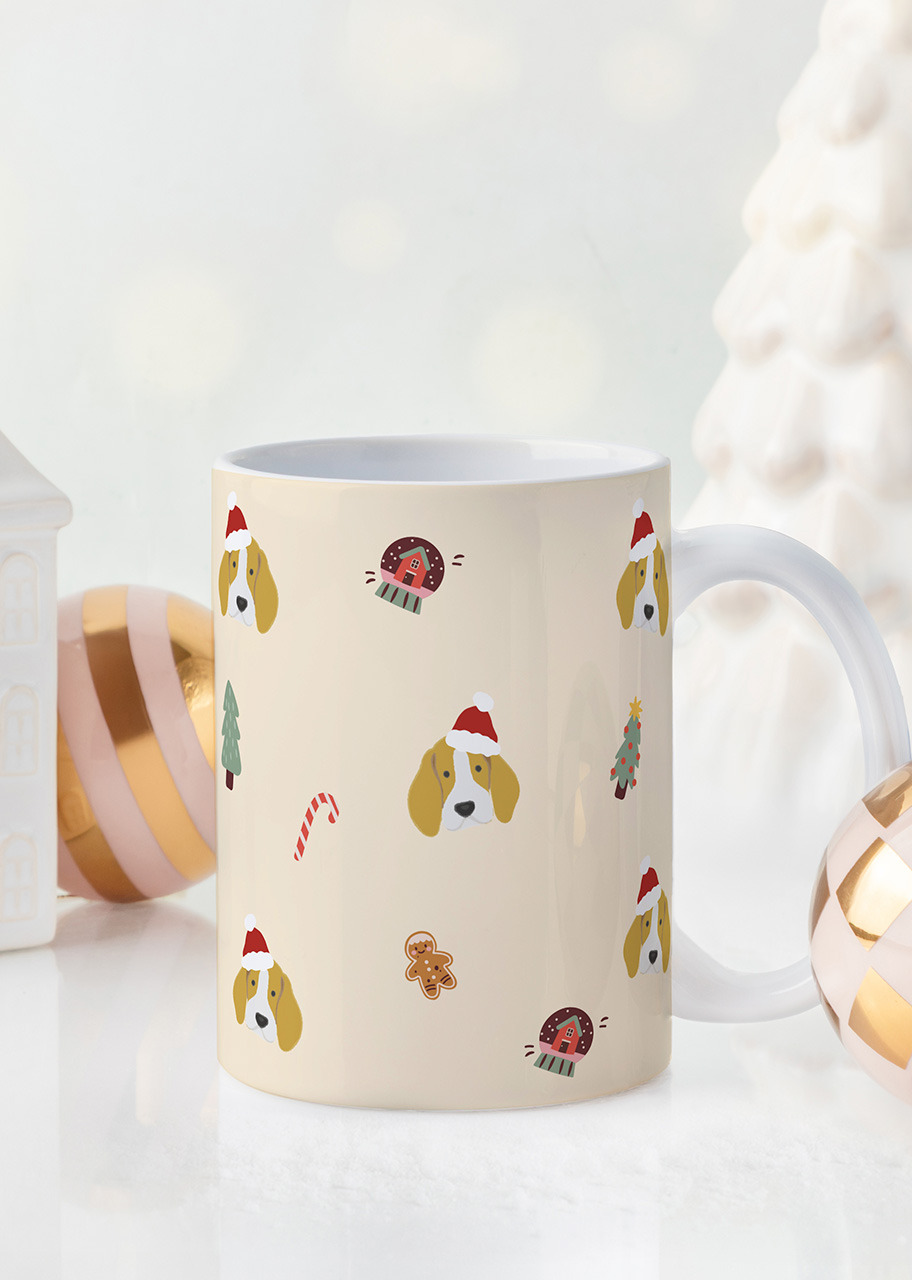 Imagen para Personaliza Taza Diseño "Dogmas (Beagle)" 15oz - 2