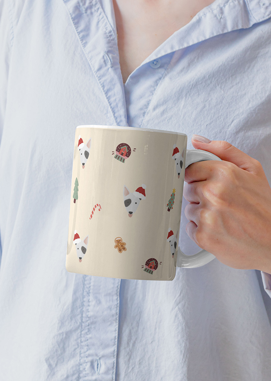 Imagen para Personaliza Taza Diseño "Dogmas (Bull Terrier)" - 3