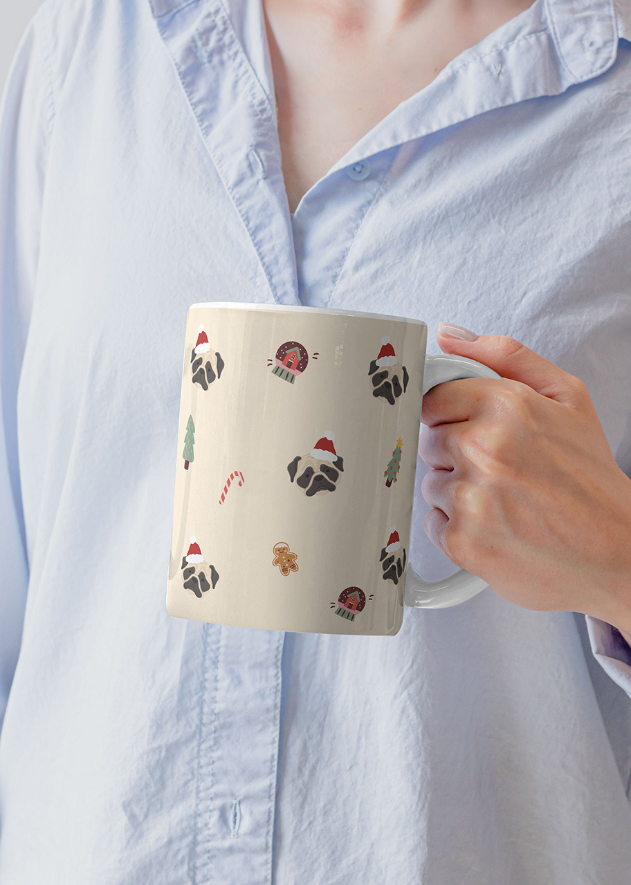 Imagen para Personaliza Taza Diseño "Dogmas (Pug)" - 3