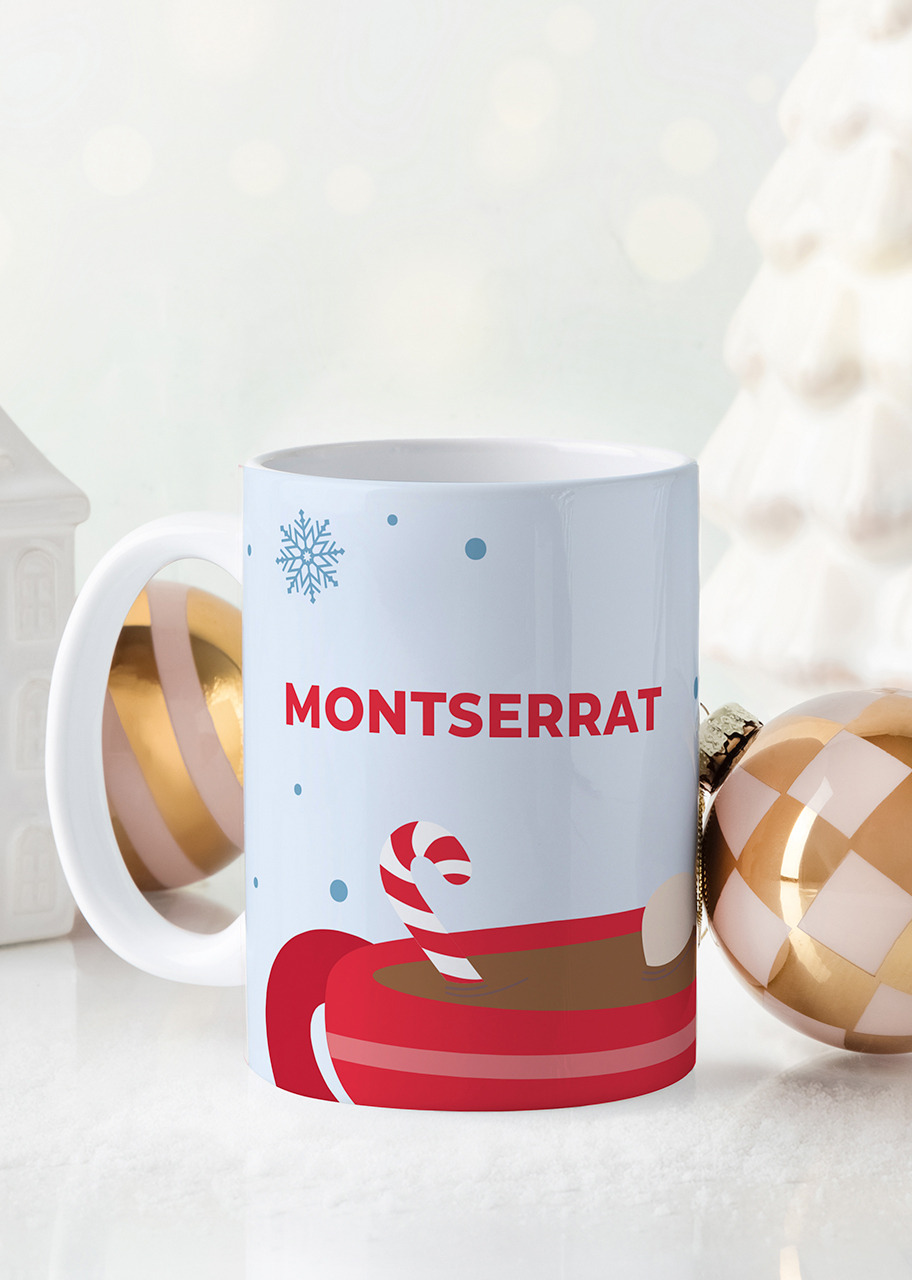 Imagen para Personaliza Taza Diseño "Gingerbread Hot Cocoa" 15oz - 2