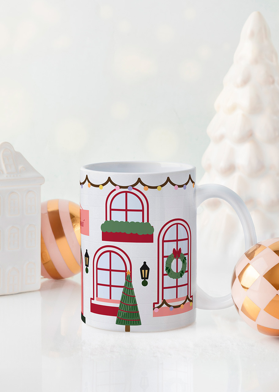 Imagen para Personaliza Taza Diseño "Holiday Home" 15oz - 2