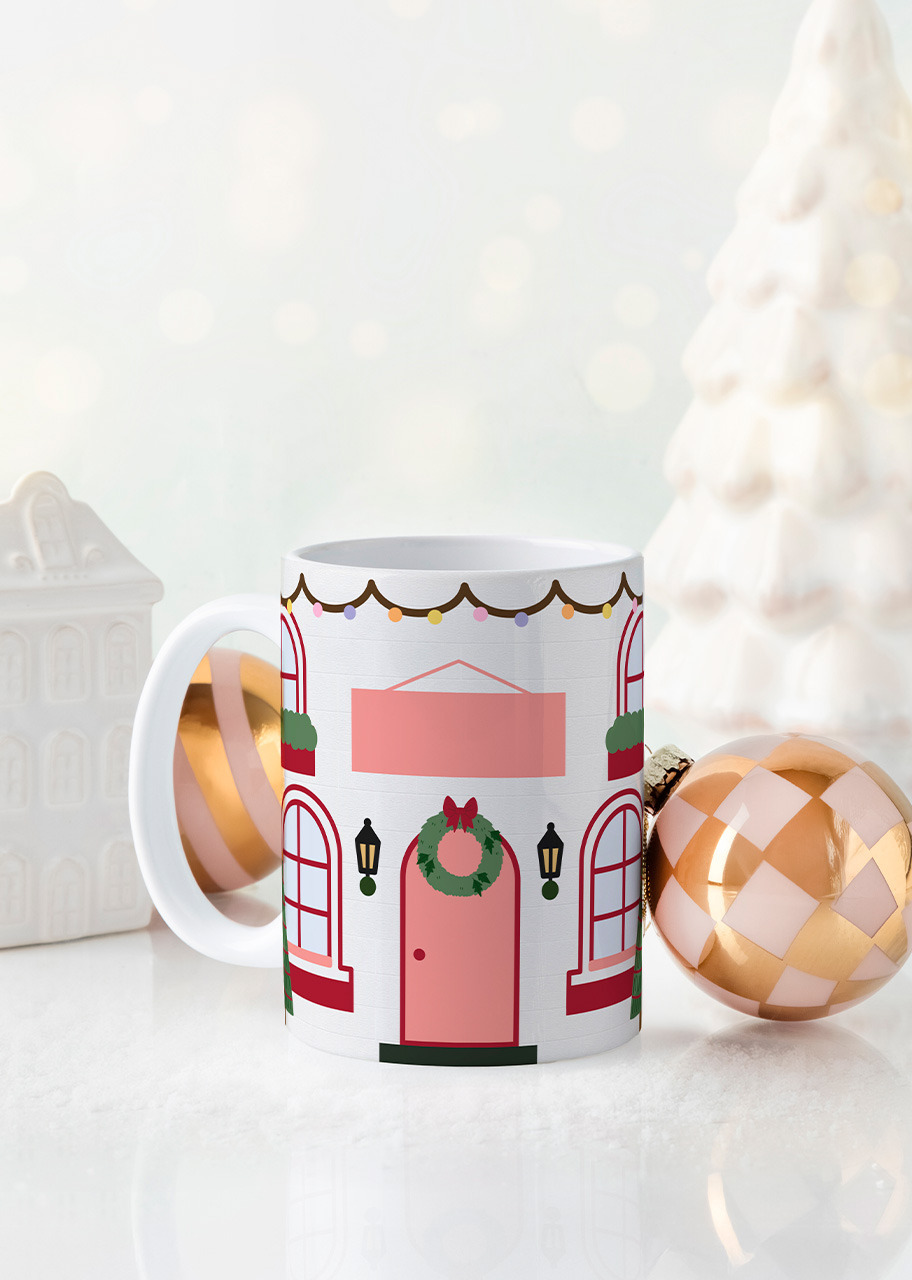 Imagen para Personaliza Taza Diseño "Holiday Home" 15oz - 5