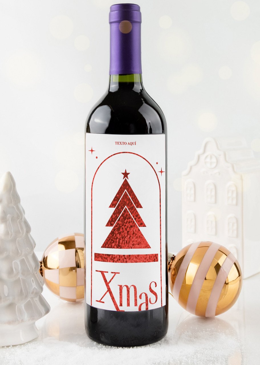Imagen para Personaliza Vino Concha y Toro con etiqueta "Xmas"  - 1