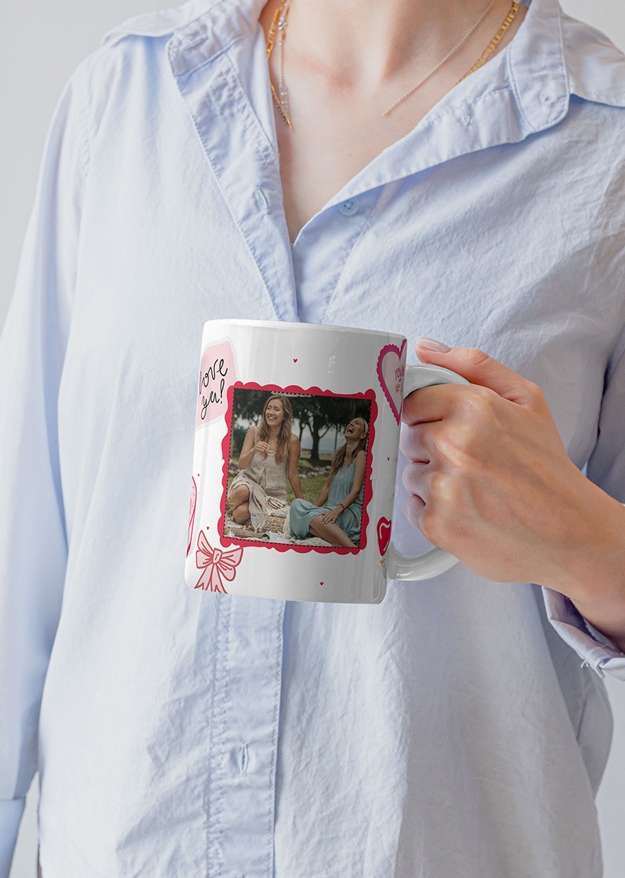 Imagen para Personaliza taza con foto diseño "Dulce Amistad"  15oz - 2