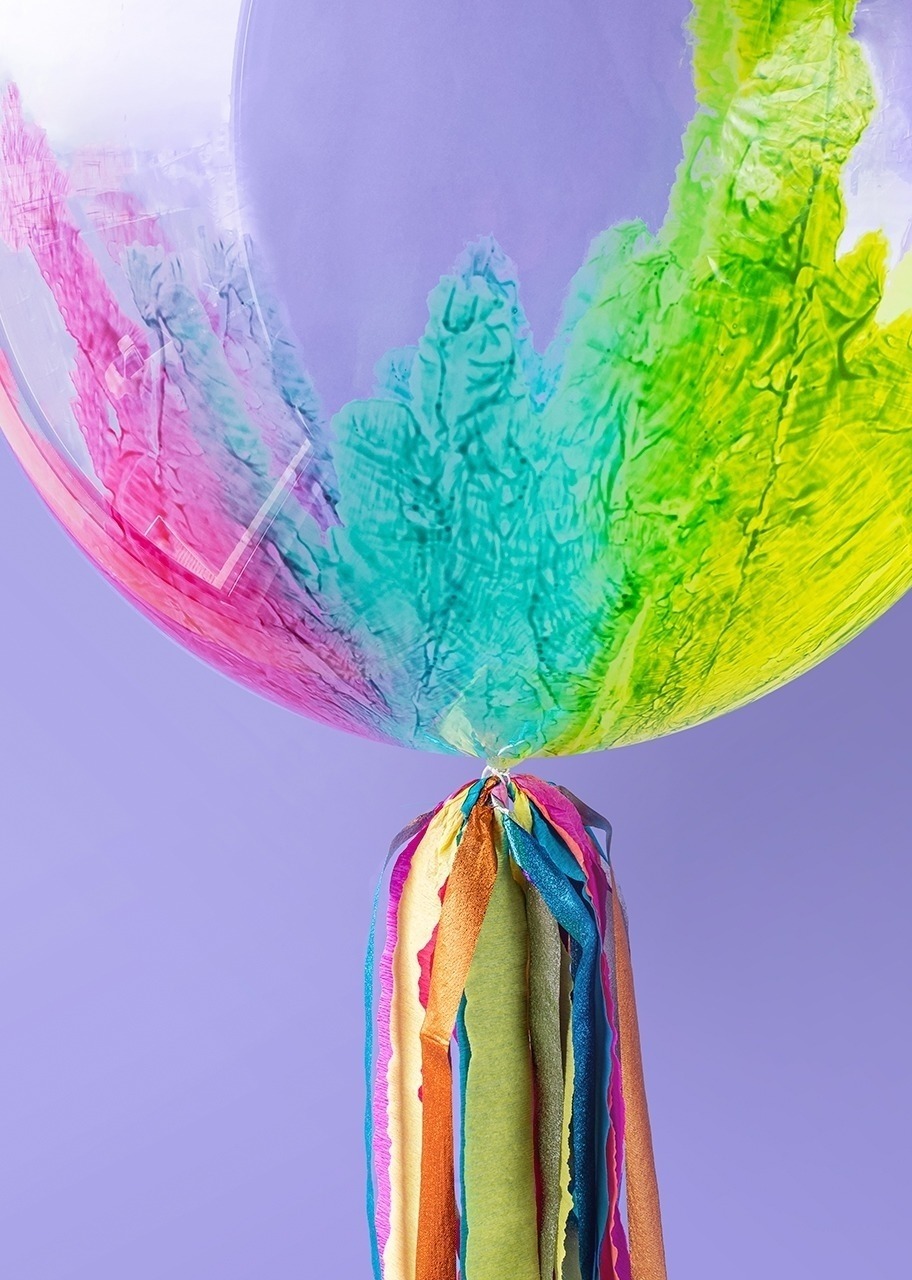 Imagen para Personaliza tu Globo Burbuja Arcoiris - 2