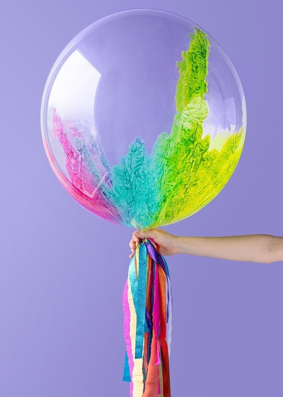 Imagen para Personaliza tu Globo Burbuja Arcoiris - 5
