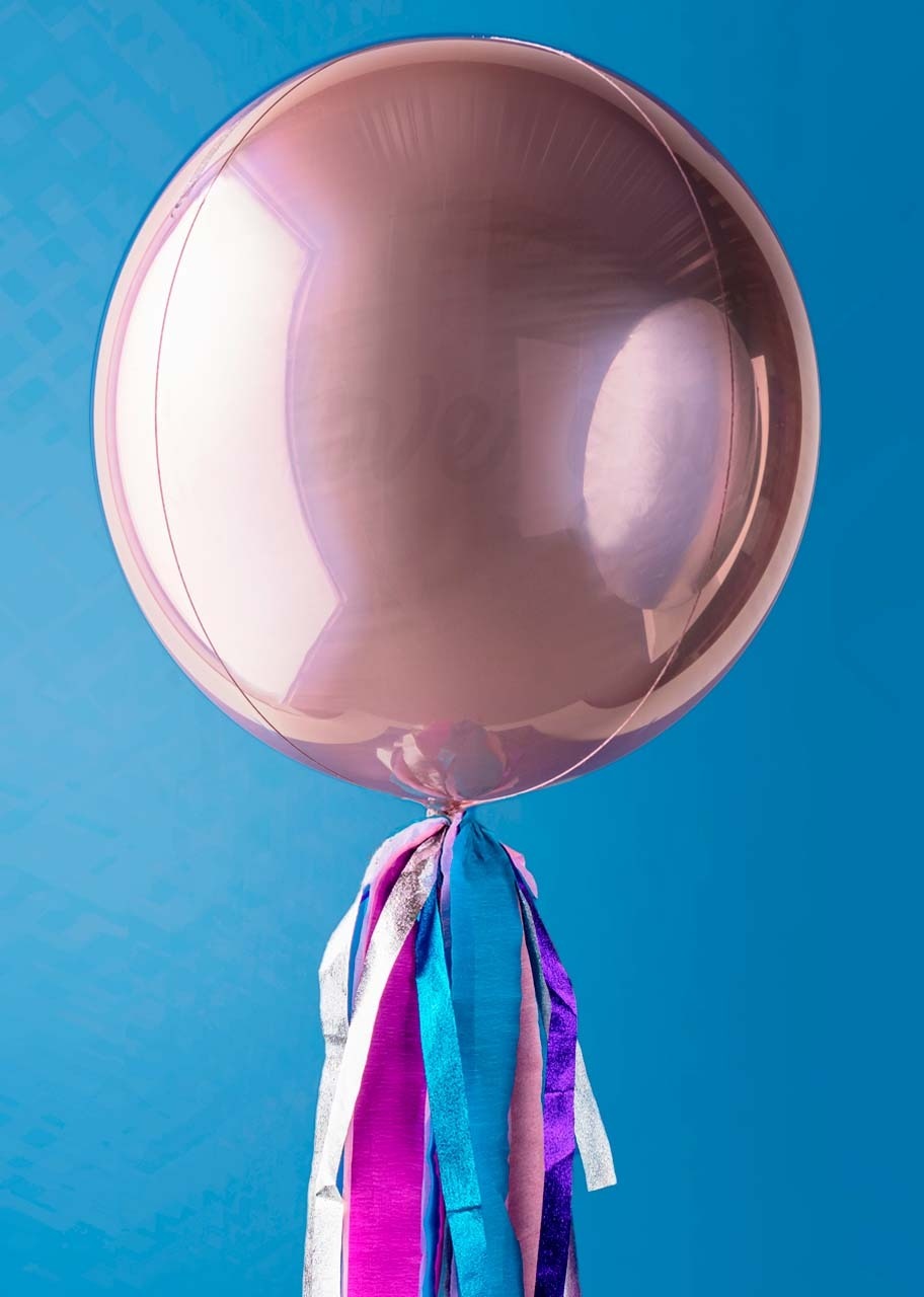 Imagen para Personaliza tu Globo Esfera Rosa - 2