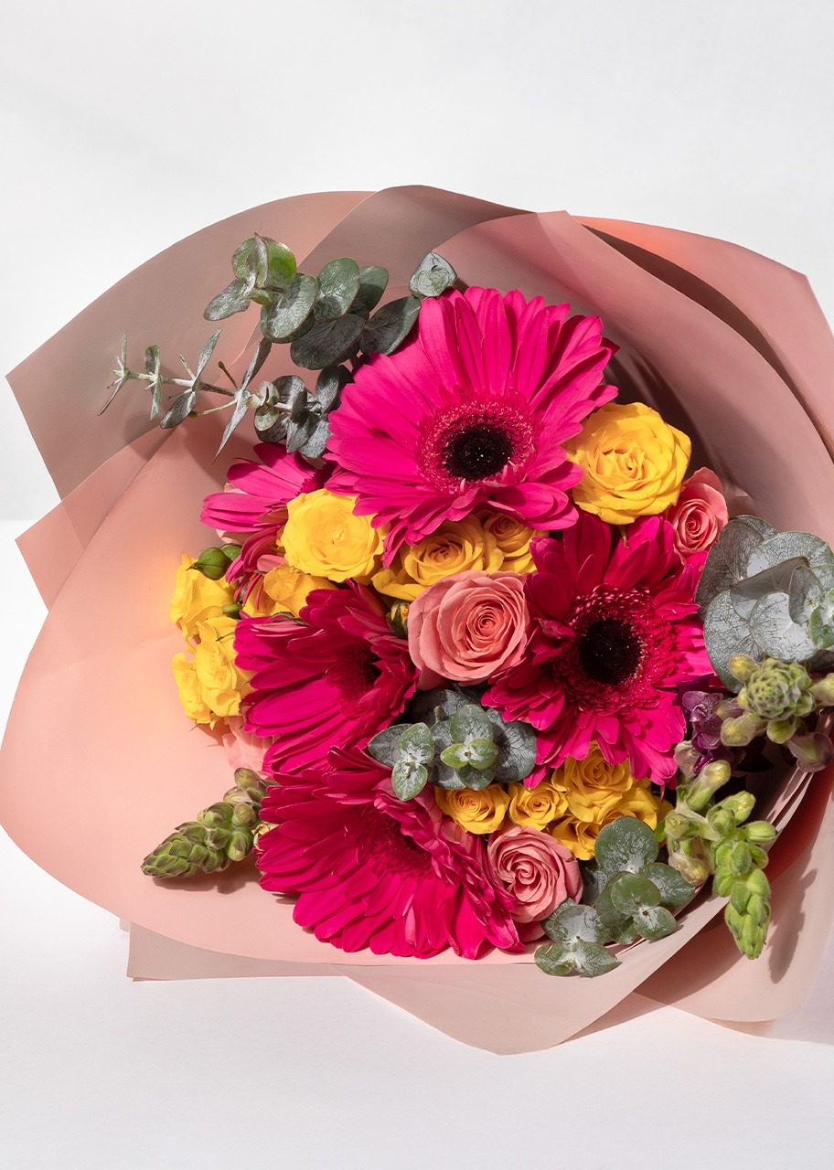 Imagen para Ramo de Gerberas y Rosas - 3