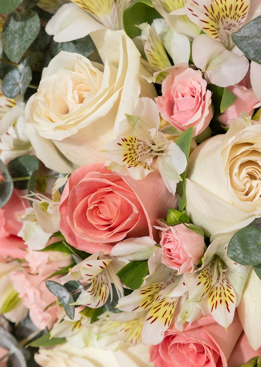 Imagen para Ramo de  Rosa Hermosa y Rosa Blanca - 4