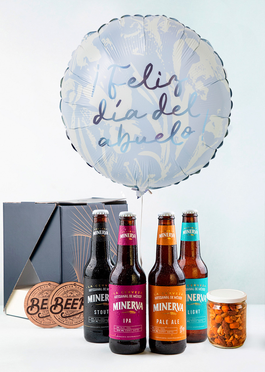 Imagen para Regalo con Botana, Cerveza y Globo - 1