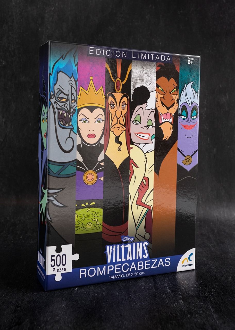 Rompecabezas Villanos Disney 500pz