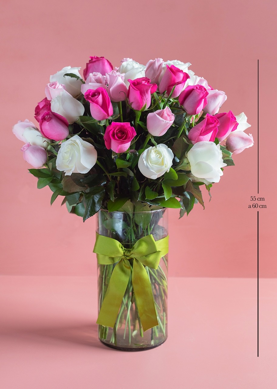 Imagen para Solamente nosotros arreglo con 50 rosas - 5