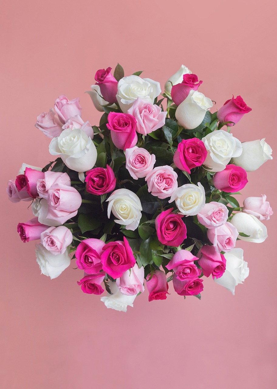 Imagen para Solamente nosotros arreglo con 50 rosas - 2