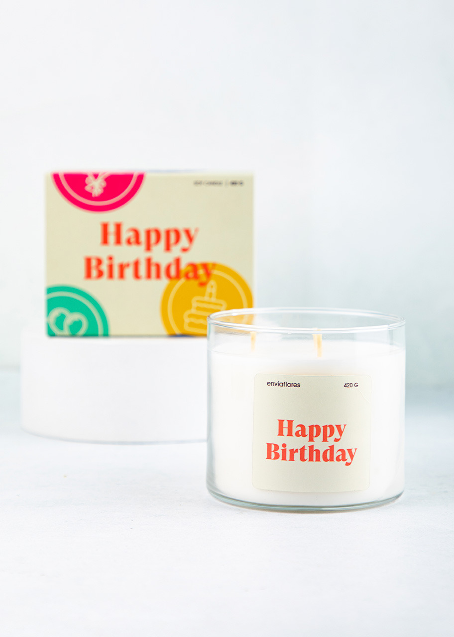 Imagen para Vela Happy Birthday 420 ml - 4