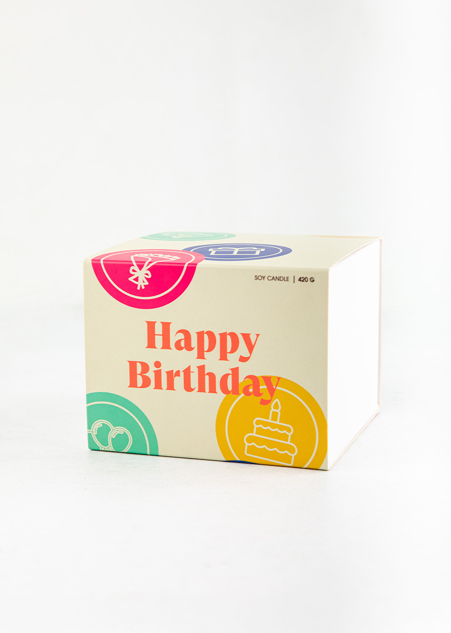 Imagen para Vela Happy Birthday 420 ml - 5