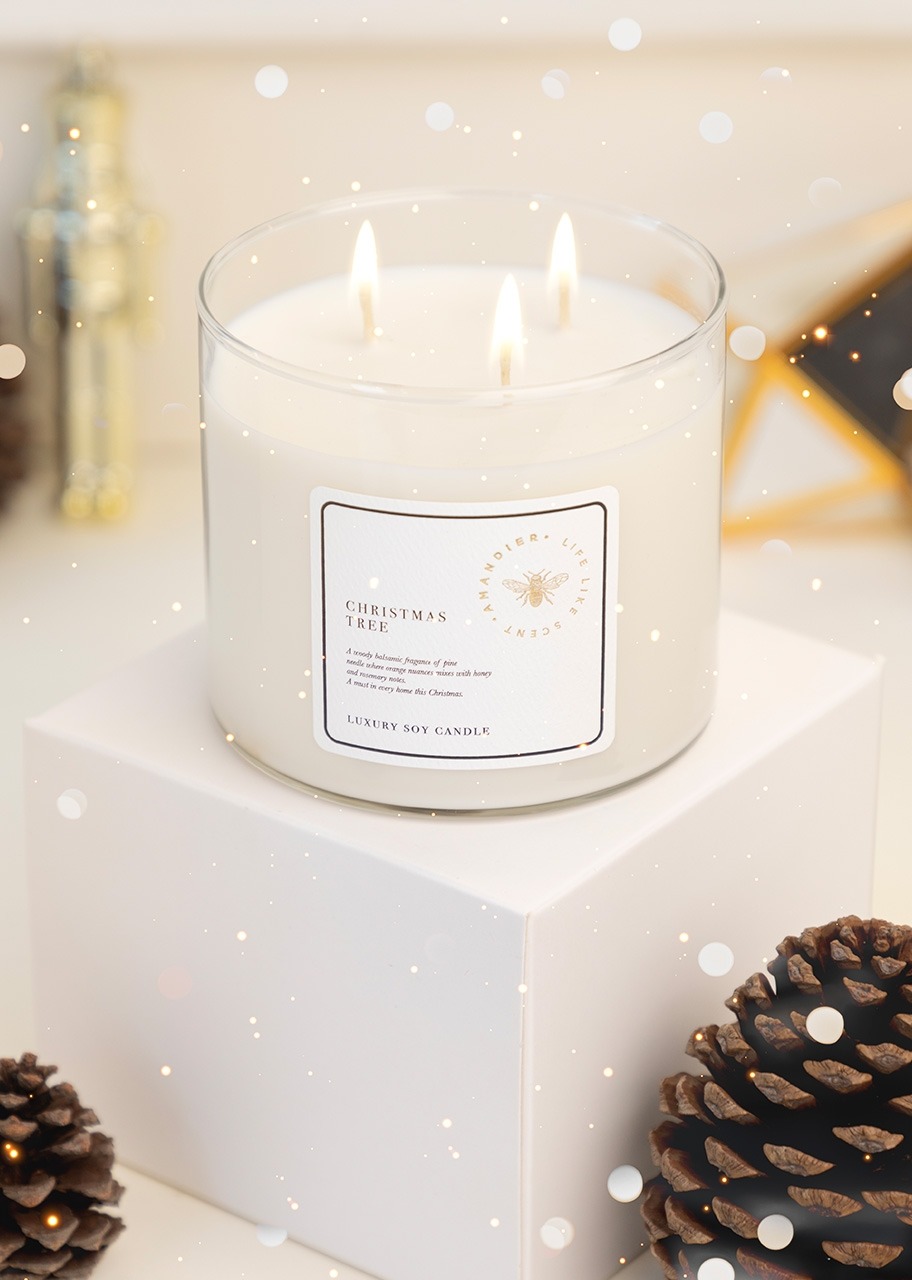 Imagen para Vela Christmas Tree Amandier 420 ml - 2