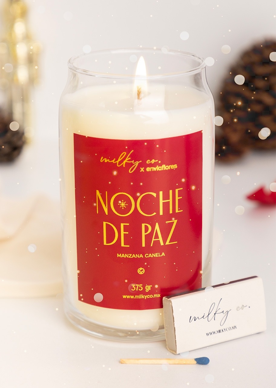 Imagen para Vela Noche de Paz Milky Co. 375 ml - 3