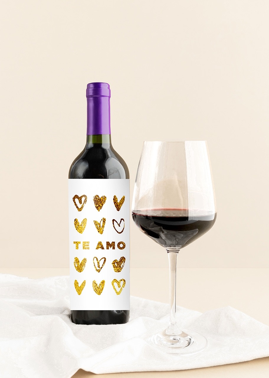 Imagen para Vino Concha y Toro con etiqueta "Te amo" - 3