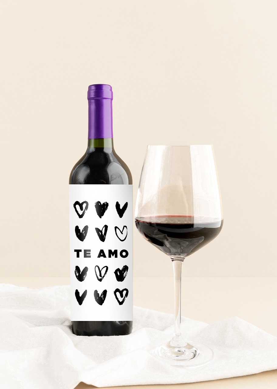 Imagen para Vino Concha y Toro con etiqueta "Te amo" - 3
