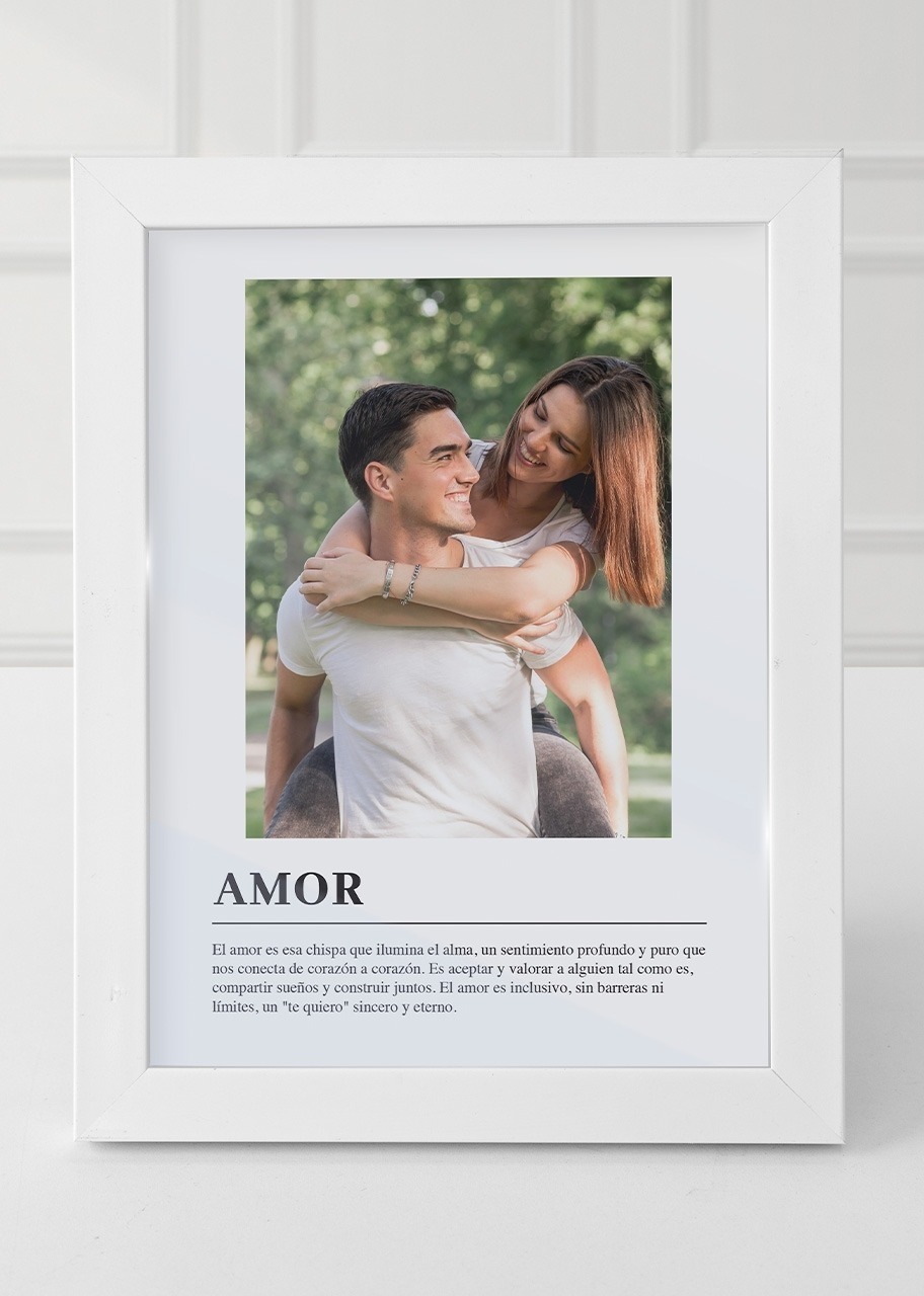 Imagen para Marco Amor Chico en Blanco - 2