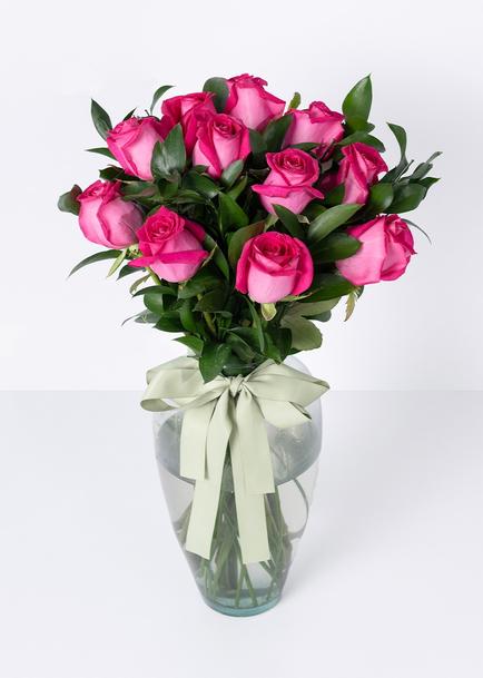 Arreglo de 12 Rosas Intenso