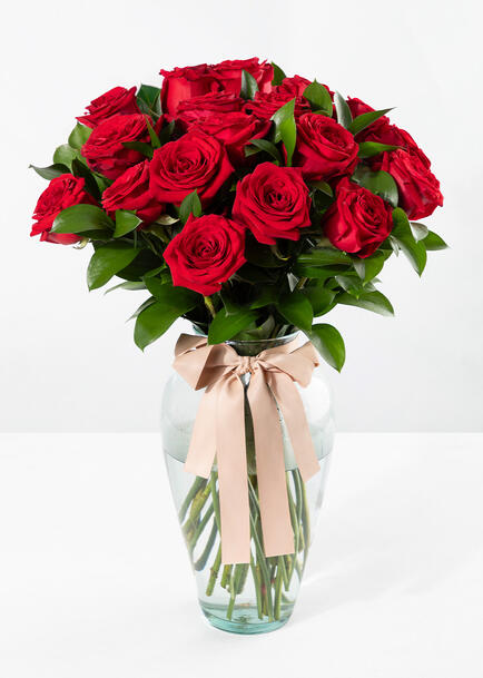 Arreglo de 18 Rosas Rojas