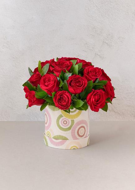 Arreglo de 24 Rosas Rojas
