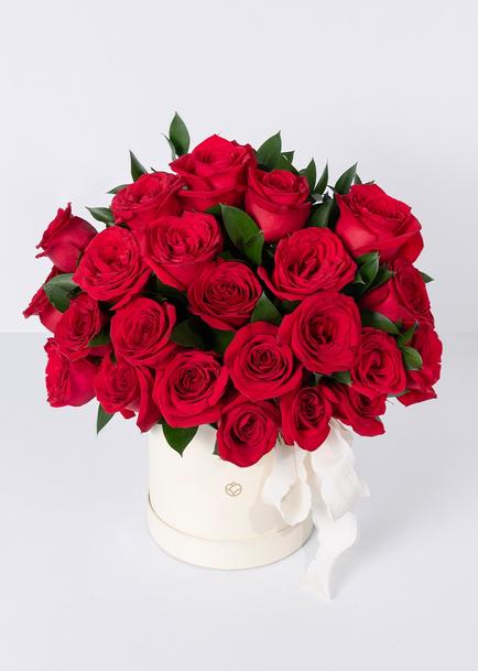 Arreglo de 24 Rosas Rojas
