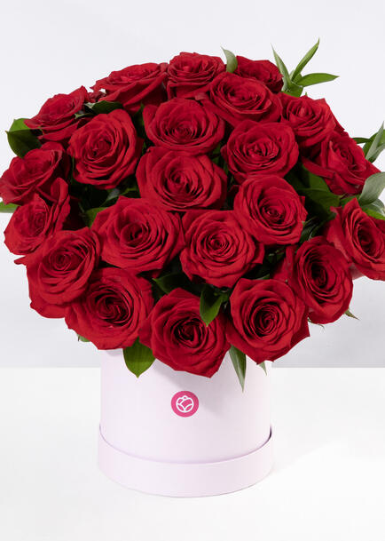 Arreglo de 24 Rosas Rojas