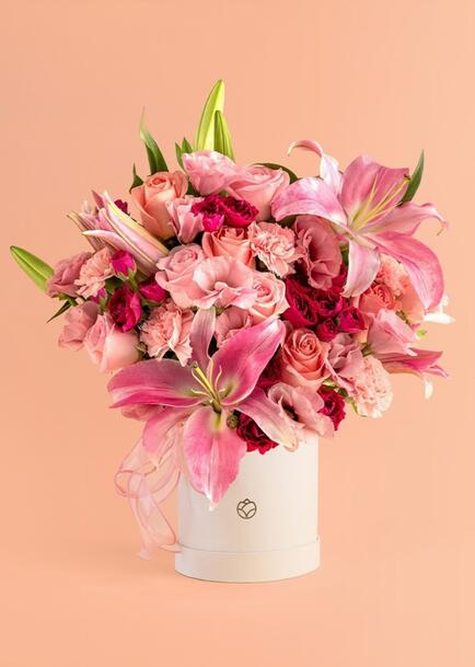 Arreglo de Rosas y Stargazers