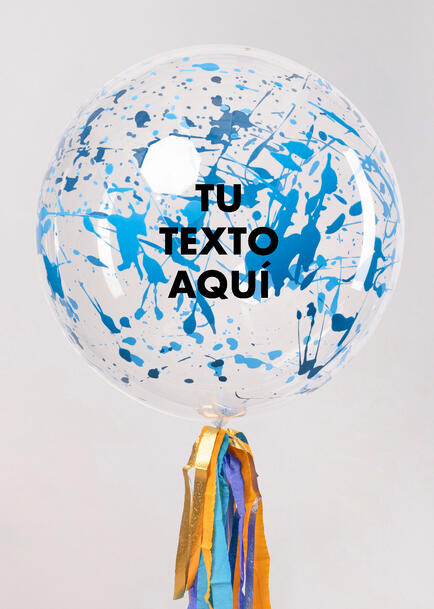 Burbuja Splash Azul