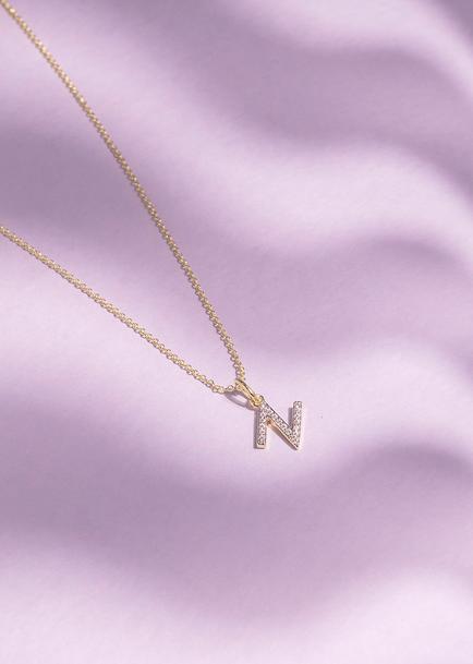 Collar con inicial N Maxis