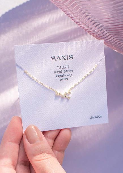 Collar Constelaci&oacute;n Tauro