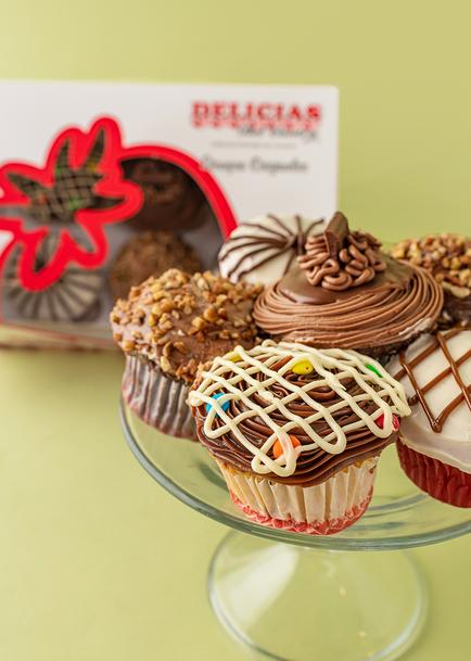 Cupcakes 6 piezas Delicias