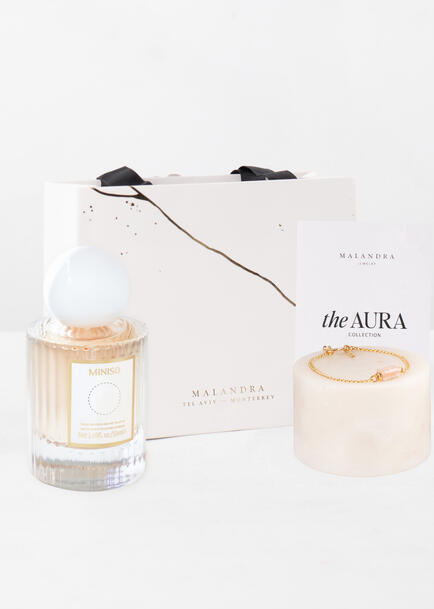 D&iacute;a Feliz: Brazalete de la Felicidad y Perfume "Night Boudoir"