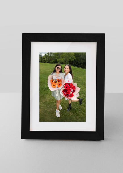 Foto Personalizada en Marco Negro