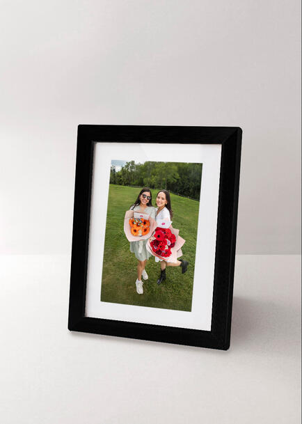 Foto Personalizada en Marco Negro