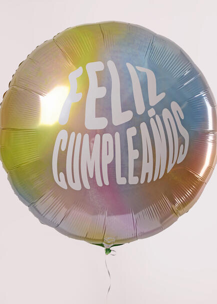 Globo Feliz Cumplea&ntilde;os  Gigante