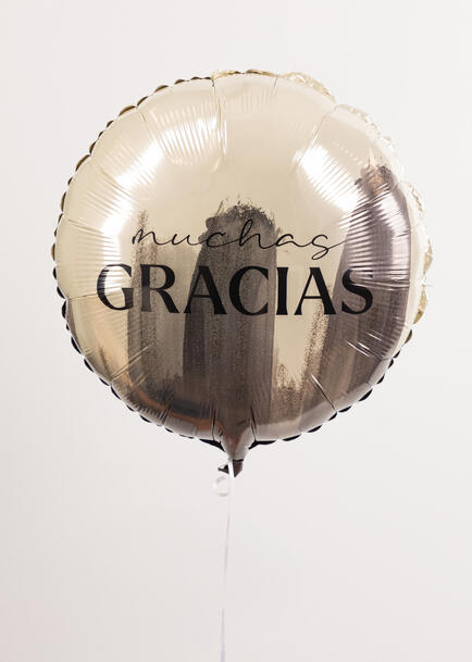Globo "Muchas Gracias" 