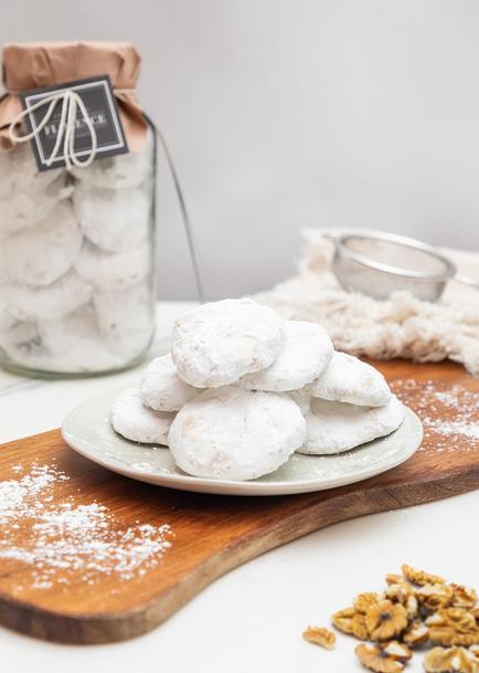 Jar con Galletas de Nuez