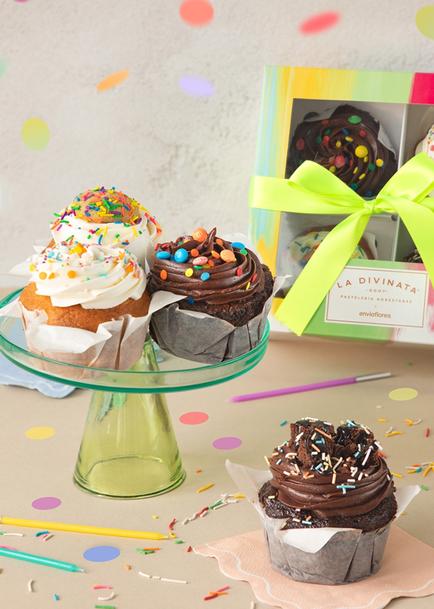 Muffins Cumpleañeros La Divinata