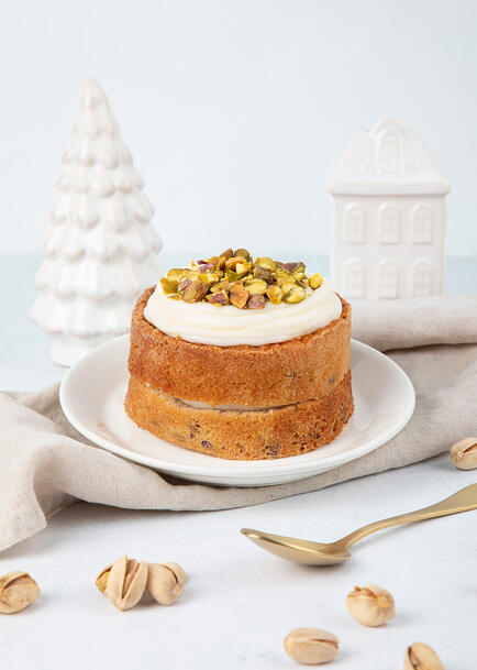 Pastel Individual Pistache Navidad La Divinata