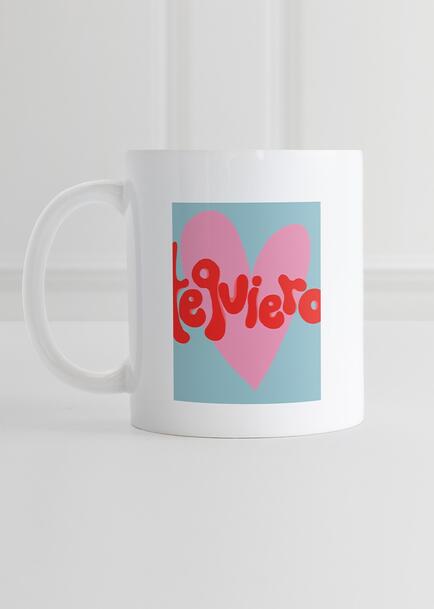 Personaliza taza dise&ntilde;o "Te quiero" 15oz
