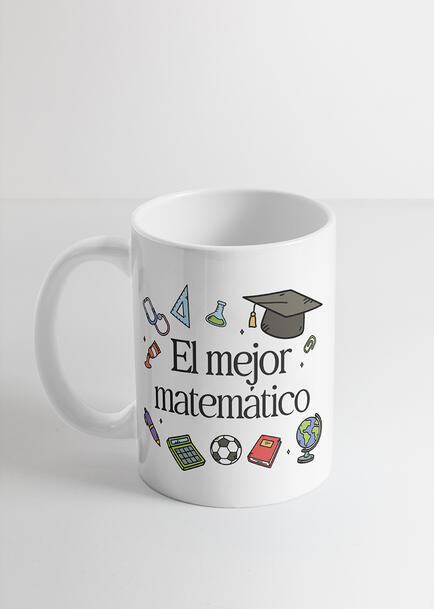 Personaliza taza diseño graduación "El mejor" 15oz