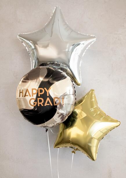 Ramillete de Globos "Happy Grad"