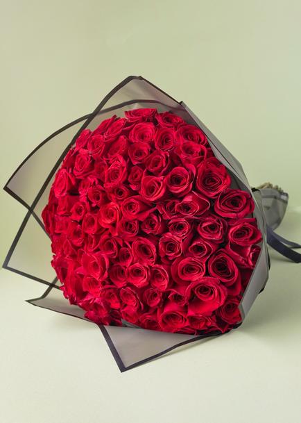 Ramo con 100 rosas rojas enviaflores