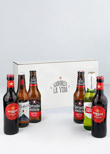 Regalo con Cervezas Importadas