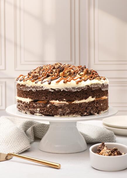 Triple Chocolate Toffee Cake Florence